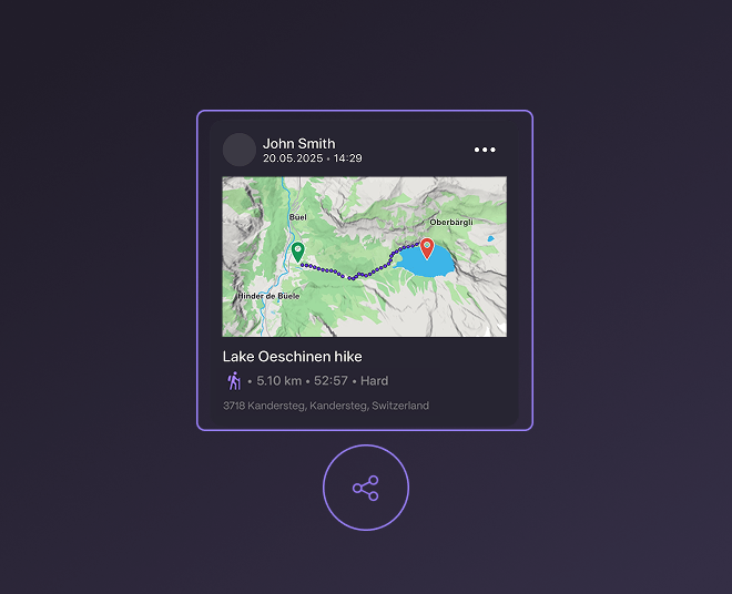 Image for Share routes with your friends