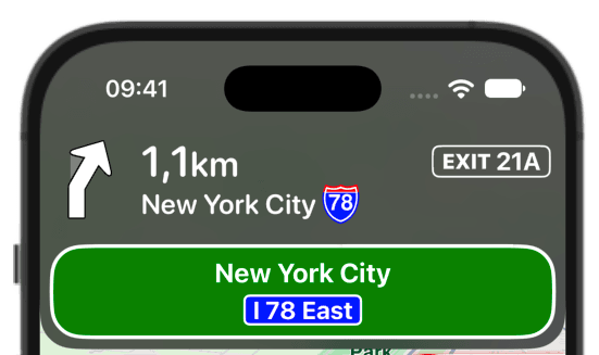 New Highway Exit 2